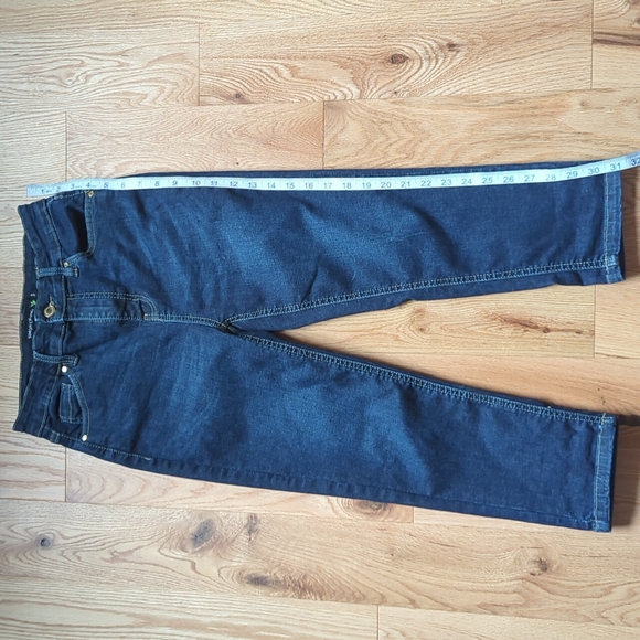 Simon Chang. Dark Jeans. Size Small - Picture 7 of 10